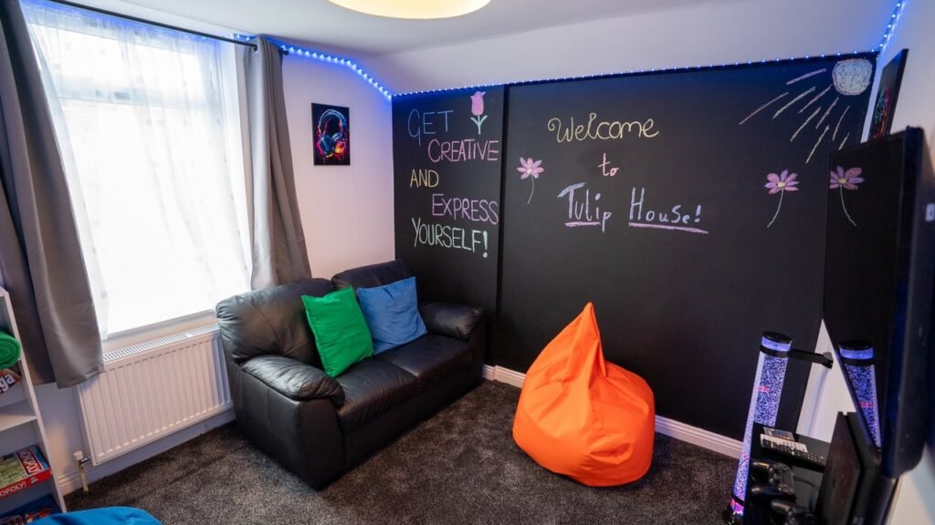 Tulip House games room