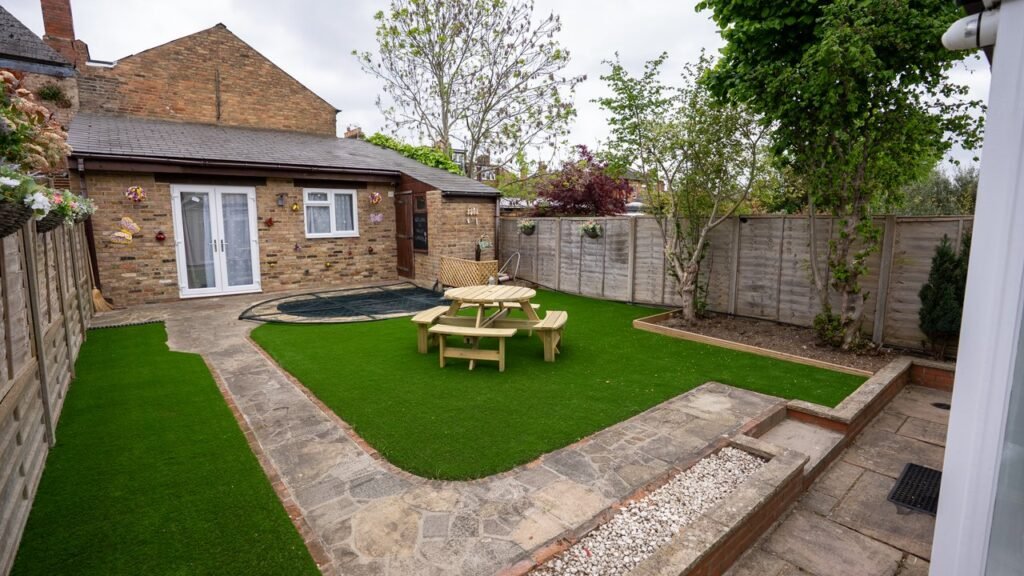 Tulip House garden